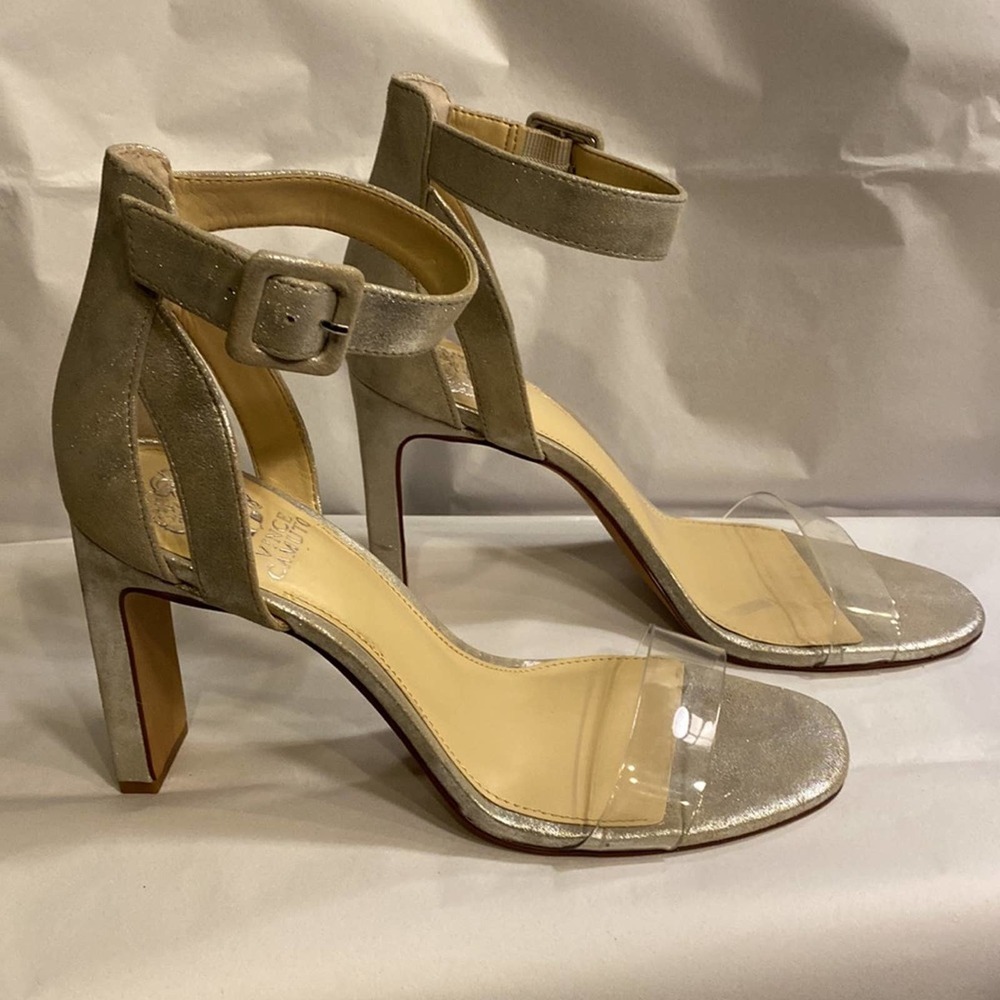 NEW Vince Camuto Heeled Sandal - 9.5 - Picture 2 of 8